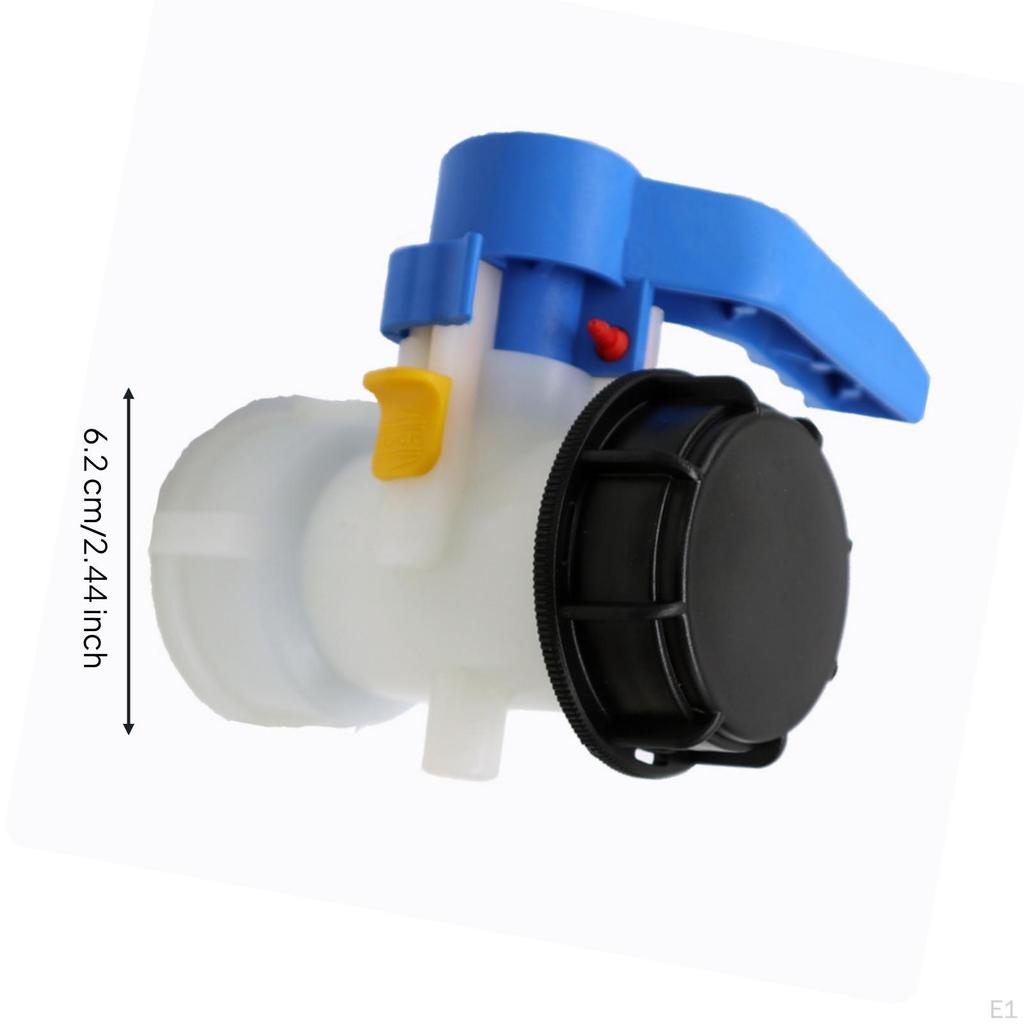 IBC Tote Butterfly Dispensing Mechanism 2Inch Tank Coarse