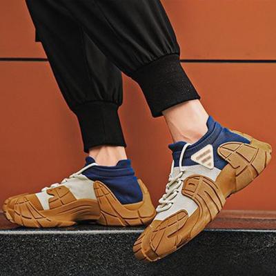 Men's Shoes Summer New Fly-woven Breathable Fashion Casual Shoes Outdoor Daily Trend Fashion Socks Mouth Men's Shoes