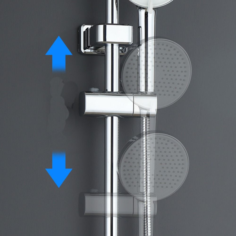 Einstellbare Badezimmer Slide Bar Regal drehbare Riser Schiene Halterung Hardware Bad Zubehör