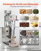 Powder Filling and Sealing Machine, 10-999g Automatic Particle Granule Packaging Machine, Stainless Steel, Intelligent Weighing Filling Sealing, for