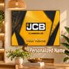 Custom Name JCB 5D Diamond Painting Personalized Full Drill Diamond Art Kit Gift