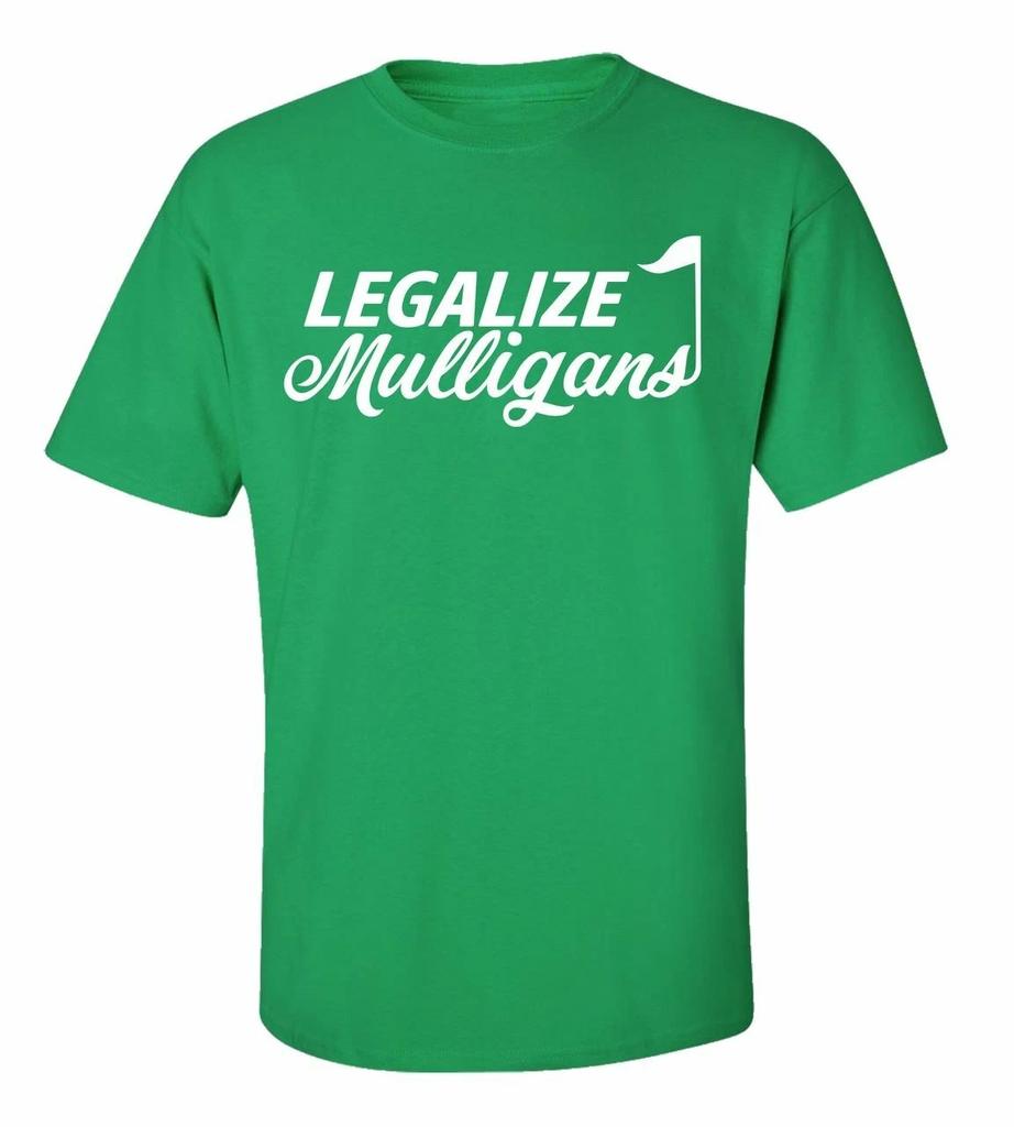 Fun Golf Legalize Mulligans Adult Short Sleeve T-Shirt