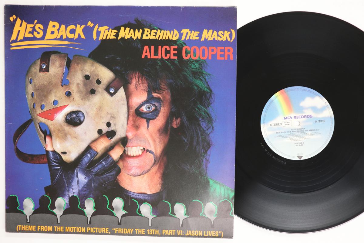 Виниловая пластинка ALICE COOPER Hes Back The Man Behind The Mask 2585530 MCA 1986 Германия Рок Б/у