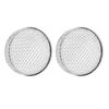 2Pcs RV Furnace Vent 2.8in Round Stainless Steel Flying Bug Cover Camper Heater Exhaust Vent Mesh Sc