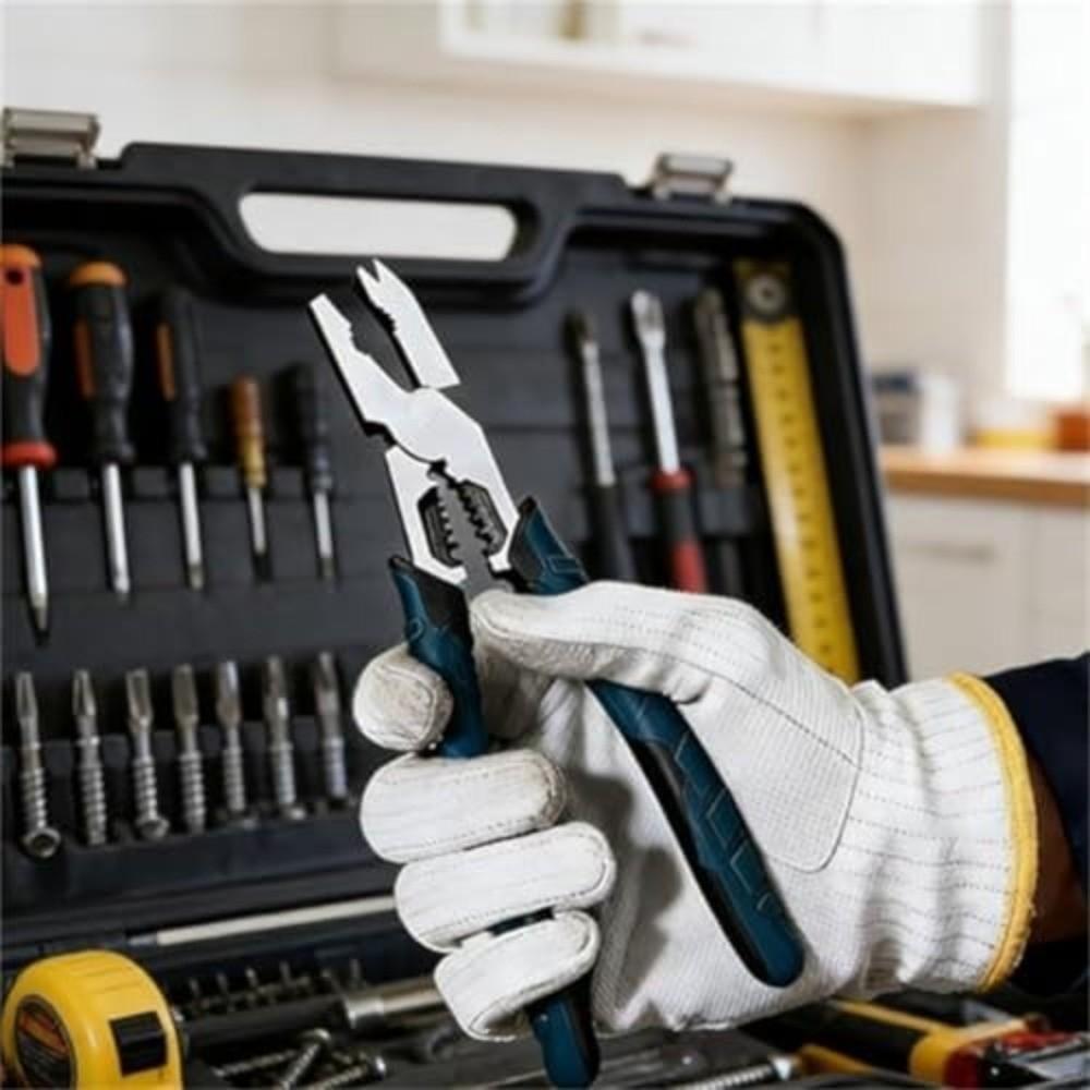 Elbow Wire Cutter High-carbon Steel Wire Stripper Multi-functional Cutting Plier  for Home Repair