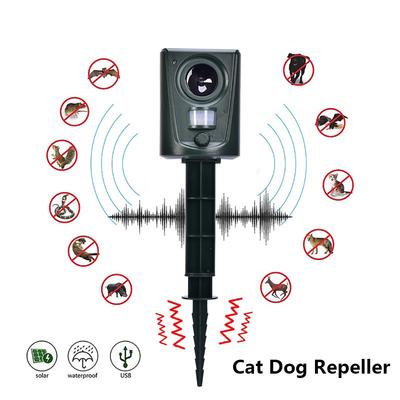 Ultraschall Solar Katzen- und Hundeabwehr Fuchs Schädlingsbekämpfung Abschreckung Repeller Garten