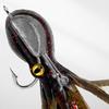 Blæksprutte Fiskesluk 19G Dobbeltkrog Kunstig Silikone Bløde Agn Treble Jig Synkende Blæksprutte Swimbaits Til Aborre Ørred Shad
