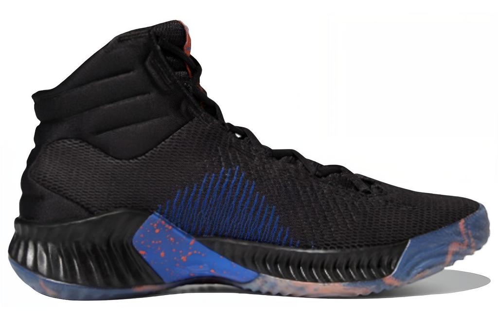 adidas Pro Bounce 2018 Sneakers Zwart Koningsblauw Oranje FW5744