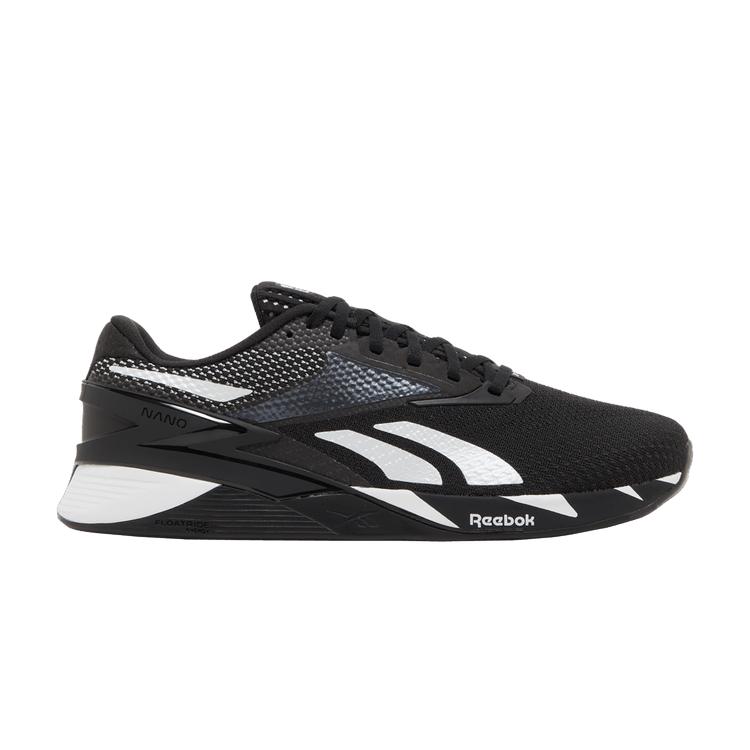 Men's Sneakers Reebok Nano X3 Core Black Footwear White Core Black/Footwear White/Smash Orange S23-R