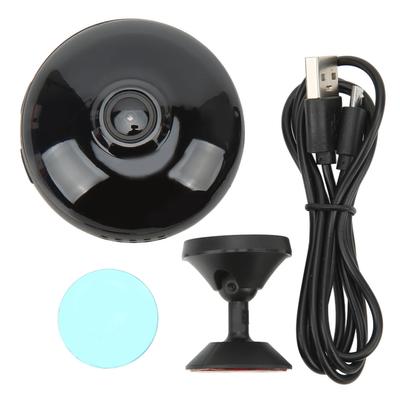 מצלמה מיני אלחוטית WiFi חכמה לאבטחה HD מצלמת עין דג מצלמת ניטור פנורמית ביתית