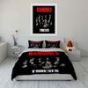 Ramones Band Graphic Print Bedding Duvet Cover Set Duvet Cover Pillowcases  (1*Duvet Cover 2*Pillowcases, without duvet insert)