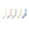 Dopamine Pile Pile Socks for Women, Summer Thin, Long, Antibacterial, Breathable, Cool, Ballet-style Modal Long Socks