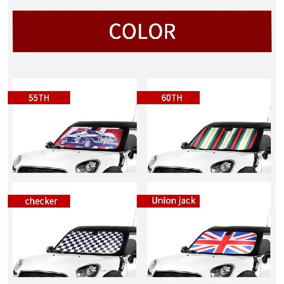 For Mini Cooper R50 R53 R56 R60 F55 F56 R58 R59 Car Front Window SunShade Cover Blocks UV Reflector Windshield SunshadeWindshield Sunshades 1