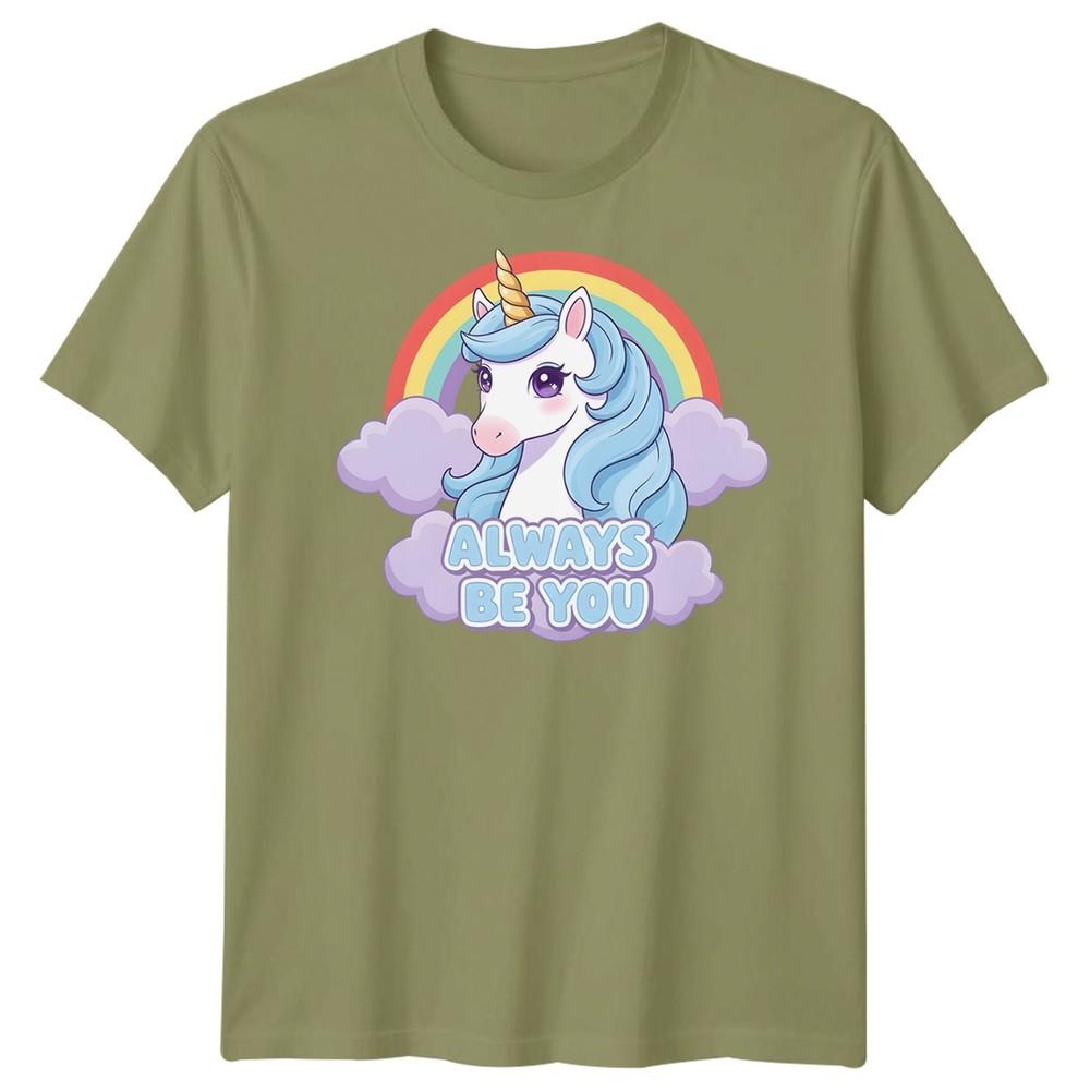 Always Be You Unisexs Tshirt Funny The Unicorn Film Comedy Movie Unisex Tee