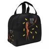 Custom Marcus The Worm Robert Help Funny Meme Resuable Lunch Boxes for Women Waterproof Cooler Thermal Food Insulated Lunch Bag