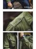 Giacca da campo M65 Verde Militare Retrò Americana da Uomo - Antirughe Giacca a Vento Casual