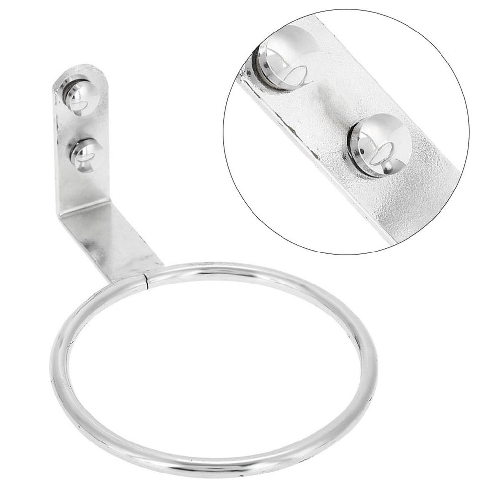 Salon Galvanized Stainless Steel Hair Dryer Holder Hands Free Blow Dryer Holder