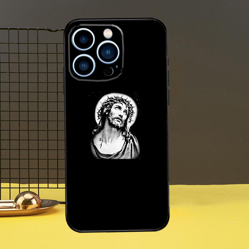 

Christian Jesus Phone Case For iPhone 11 12 13 14 16 15 Pro Max Mini 7 8 Plus X XR XS Max Cover iPhone 12 Pro