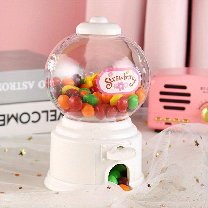 Cute and Colorful Mini Candy Machine Adorable Twist Candy Machine for Home Decor - Cute Chocolate Dispenser with Coin Bank