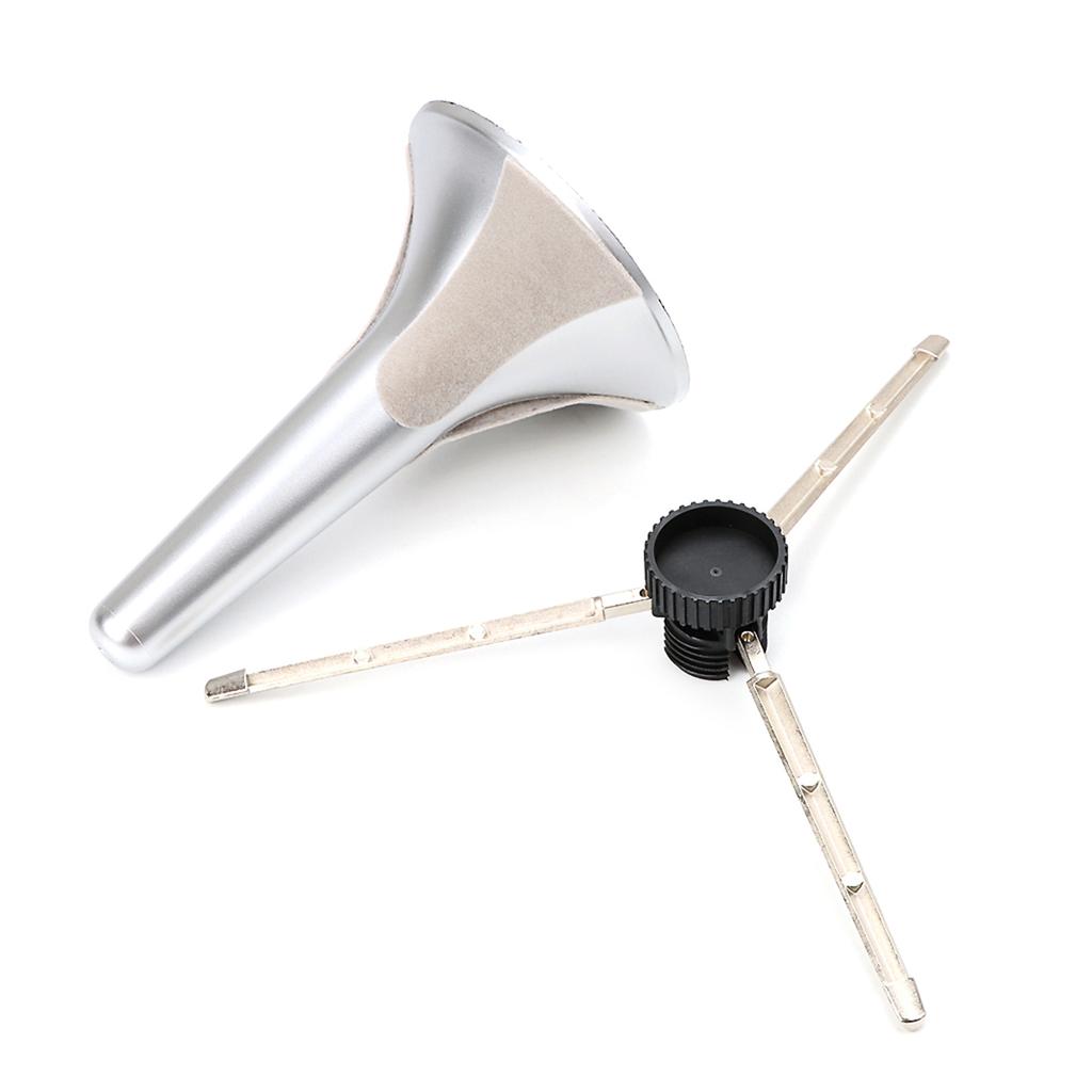 Foldable Trumpet Holder Stand Adjustable Trumpet Rack Metal Display Tripod Musical Insturment Rack Stable and Durable