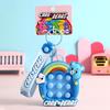 Authentic Care Bear Cartoon Keychain Squeeze Toy Pendant - Cute Couple Doll Gift