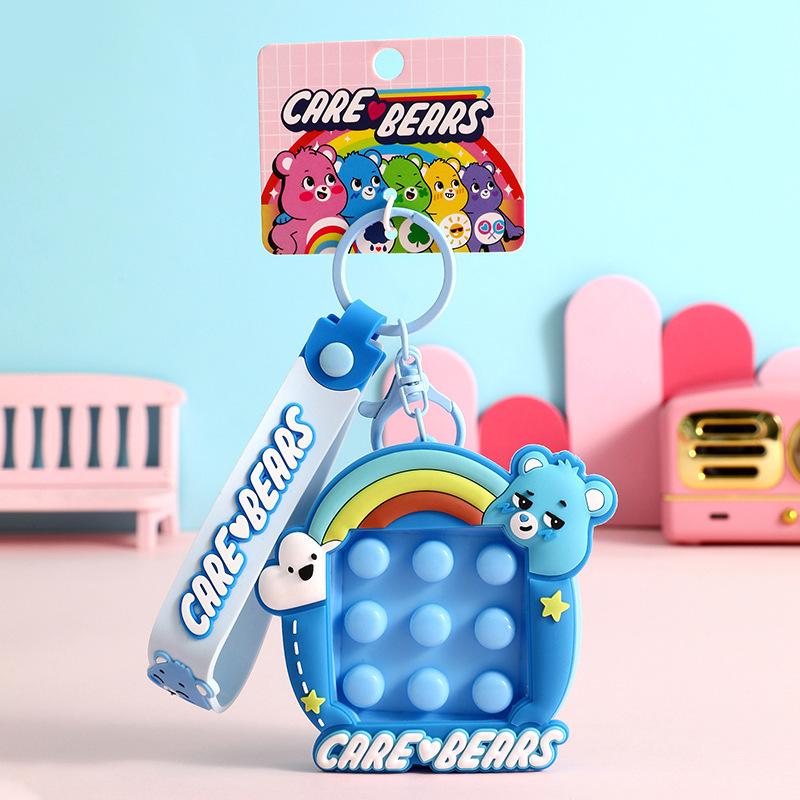 Мультяшный Мишка-Сердечко Игрушка-Сжималка Брелок - Подарок для Пары Standard