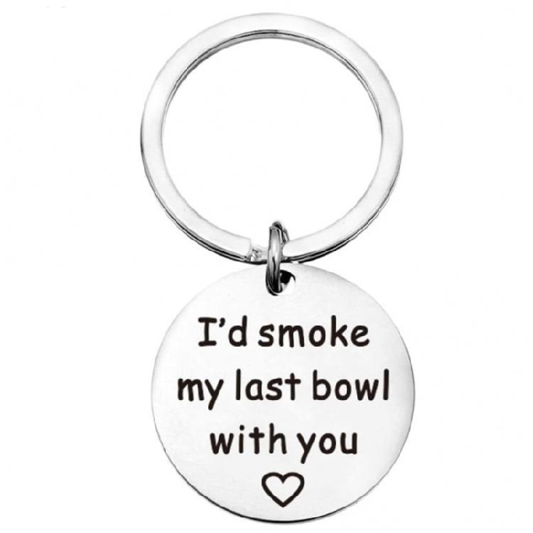 Unique Friendship Keyring Stainless Steel Key Chain Never Fades Or Breaks Birthday Christmas Gift