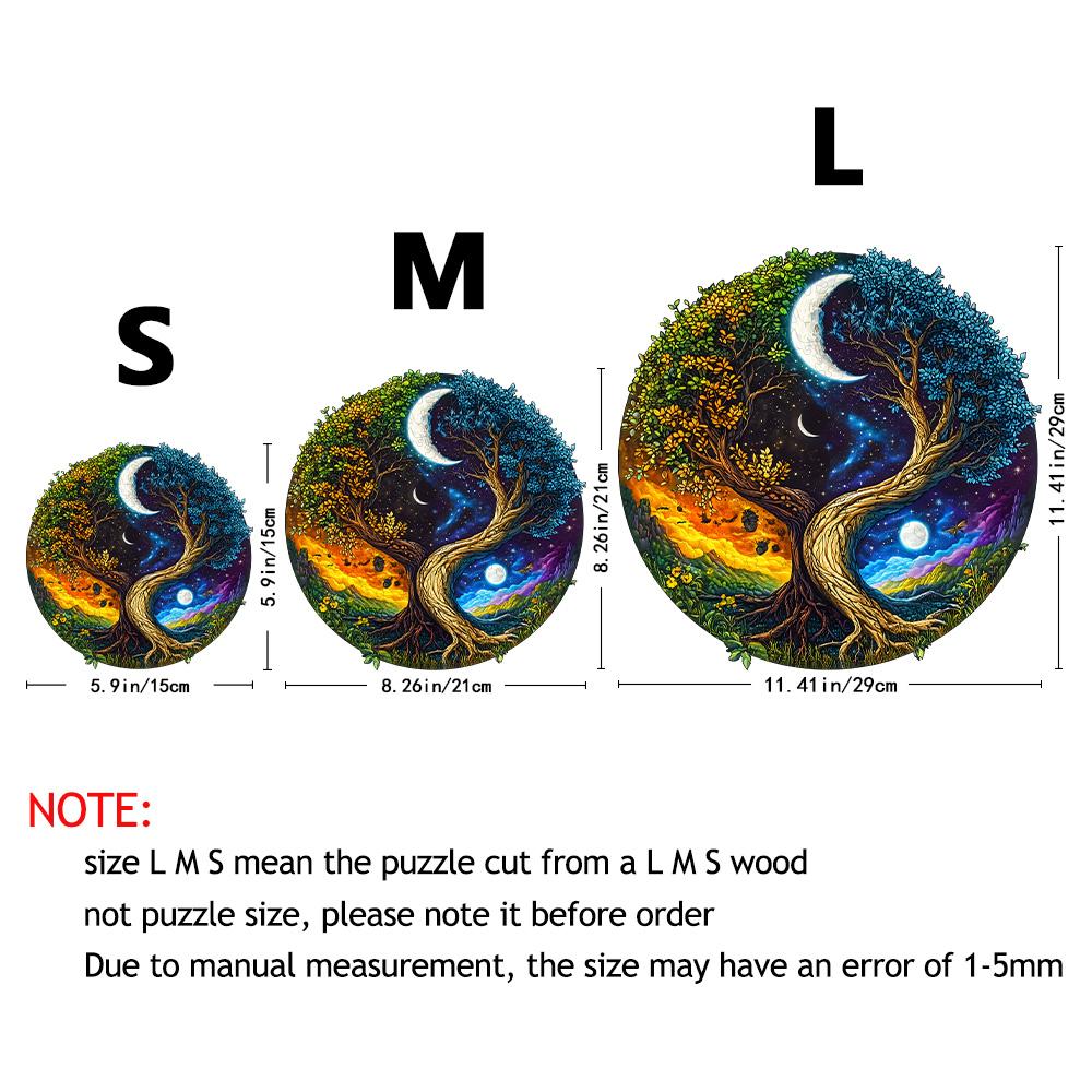 Tree of Life Wooden Puzzle, High Difficulty, Focused Training. Perfect Gifts for Boys, Girls, Men, and Women On Birthday Festiva
