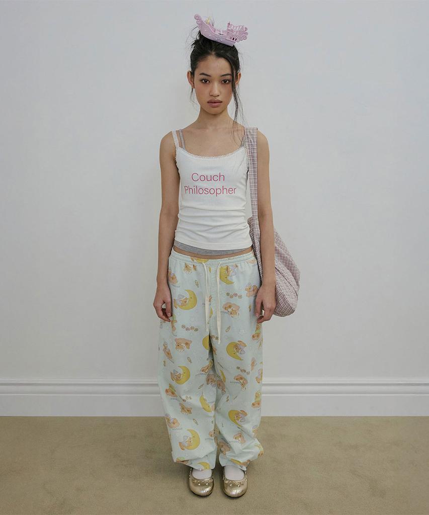 SCULPTOR Cozy Morning Pants Baby Blue