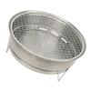 Portable Round Barbecue Charcoal Grill Multifunctional Compact Charcoal Stove for Picnic Camping