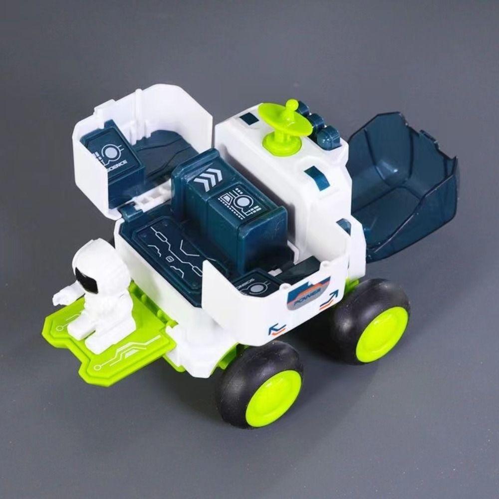 Spaceship Space Exploration Toys Space Vehicle Rocket Inertia Car Toy Educational Gifts
