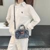 Handbag Women's Denim Vintage Shoulder Small Square Bag