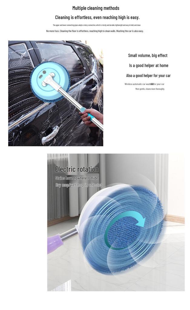 Electric Window Cleaning Robot Mop: Glass, Roof, Ceiling & Wall Cleaner