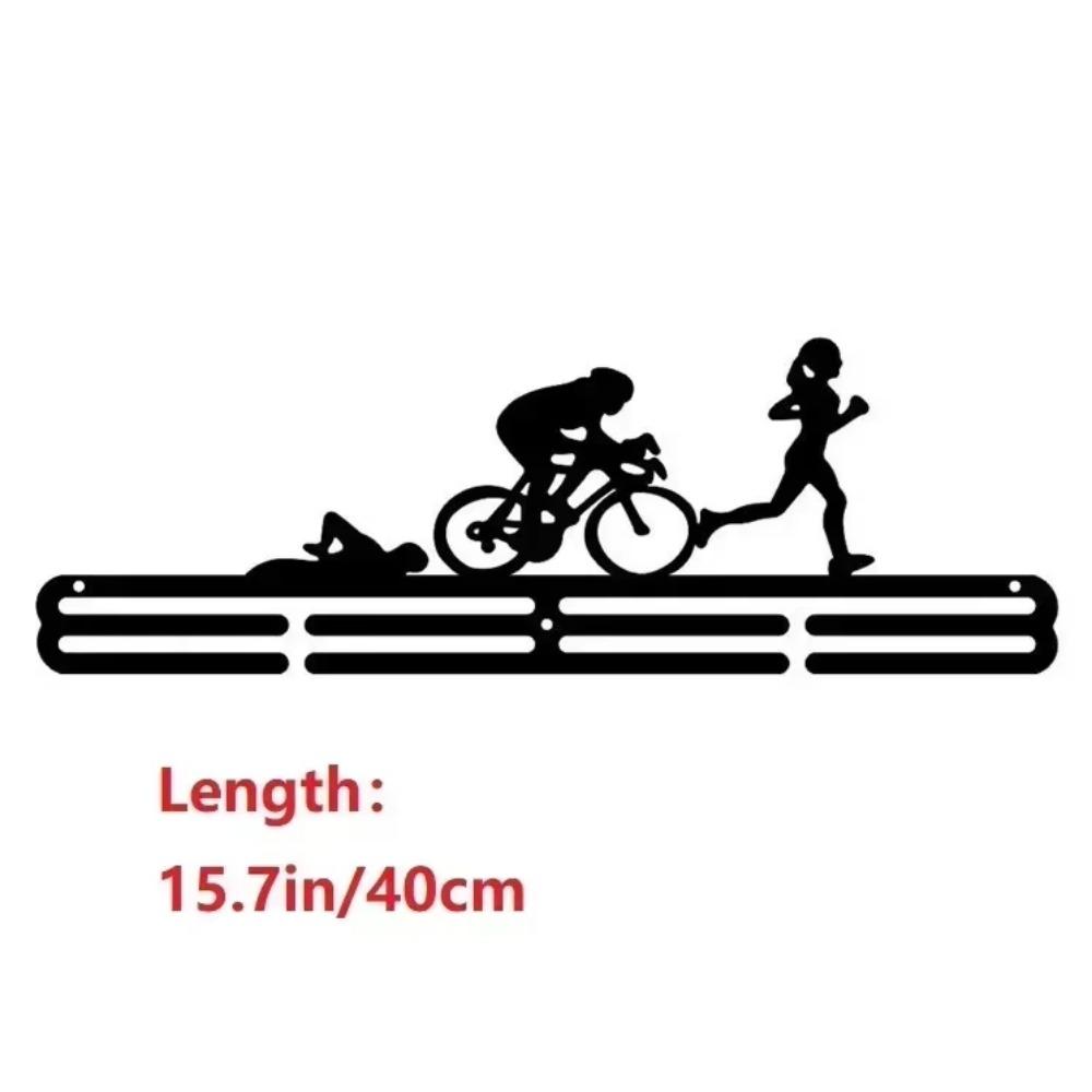 Home & Sports Display Combo:Key Holder & Bathroom Accessories,Wall Coat Racks for | Football & Marathon Medal Holders for Runner