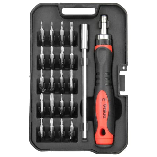 

E-Value Precision Screwdriver Set, 22-Piece Set, Compatible with Triangular, Y-Shaped, and Torx Screws, EPS-670
