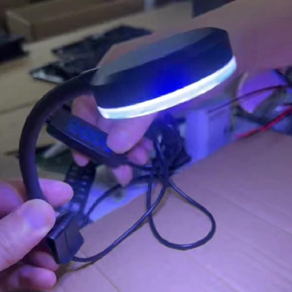 USB Powered Full Spectrum Aquarium Light LED Lamp For Small FishTanks Plant Health Growth With Adjustable Mounting Clamp