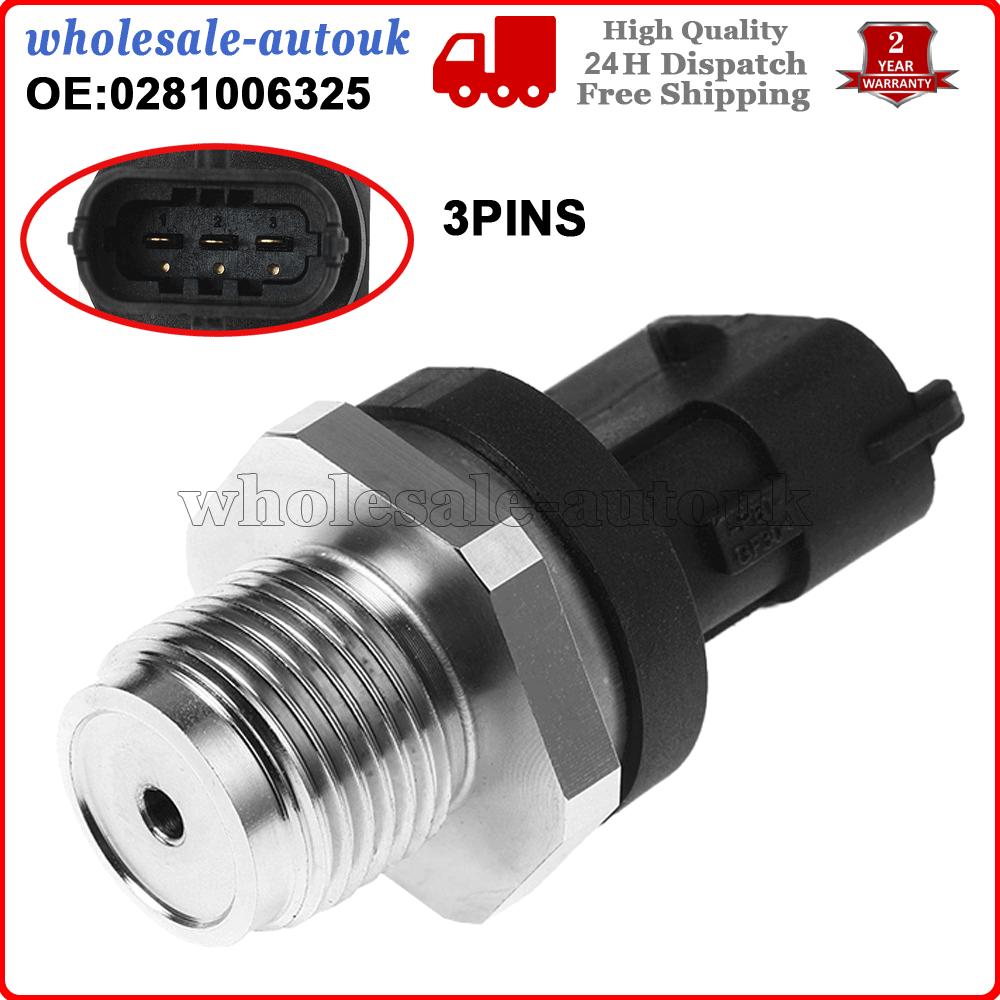 Новый ДАТЧИК ДАВЛЕНИЯ ТОПЛИВНОЙ РЕЙКИ ВЫСОКОГО ДАВЛЕНИЯ ДЛЯ ALFA ROMEO FIAT CHEVROLET 147 0281006364