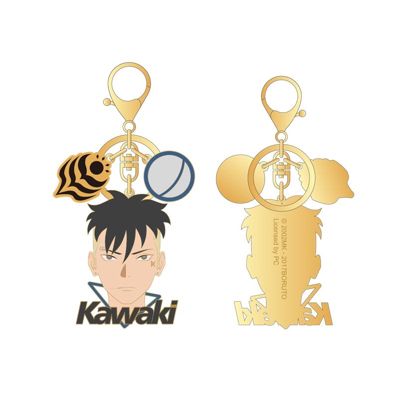 

Boruto Mitsuki Sarada Kawaki China Official Authorization Cosplay Zinc Alloy Key Chain 4x5cm