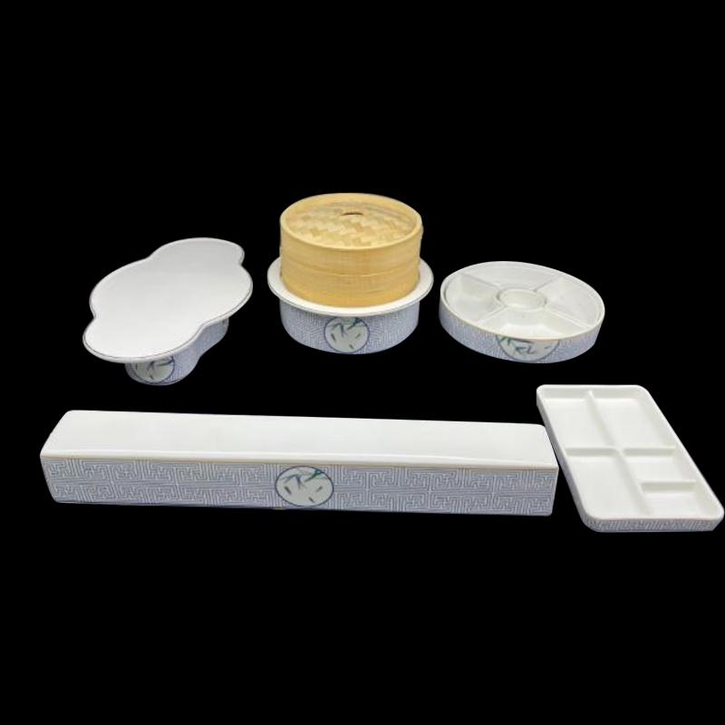 Liangdao 5-Piece Ceramic Roast Duck Serving Set