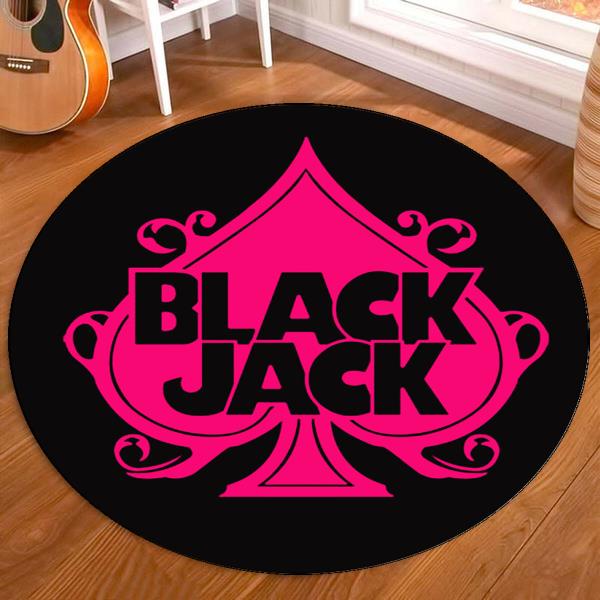 Yuvarlak Halı Ay Yıldız Halı Salon İçin Galaksi Kaymaz Mat Halılar Mavi Dekoratif Yer Matı