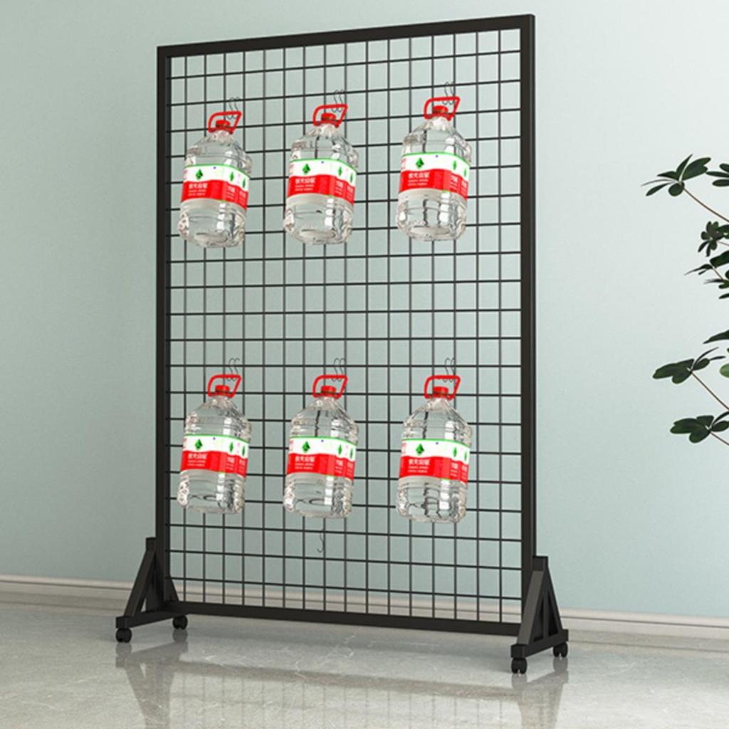 Mobiler Drahtgitter-Ausstellungsständer für Kindergarten- und Schulkunst- und Schmuckausstellungen