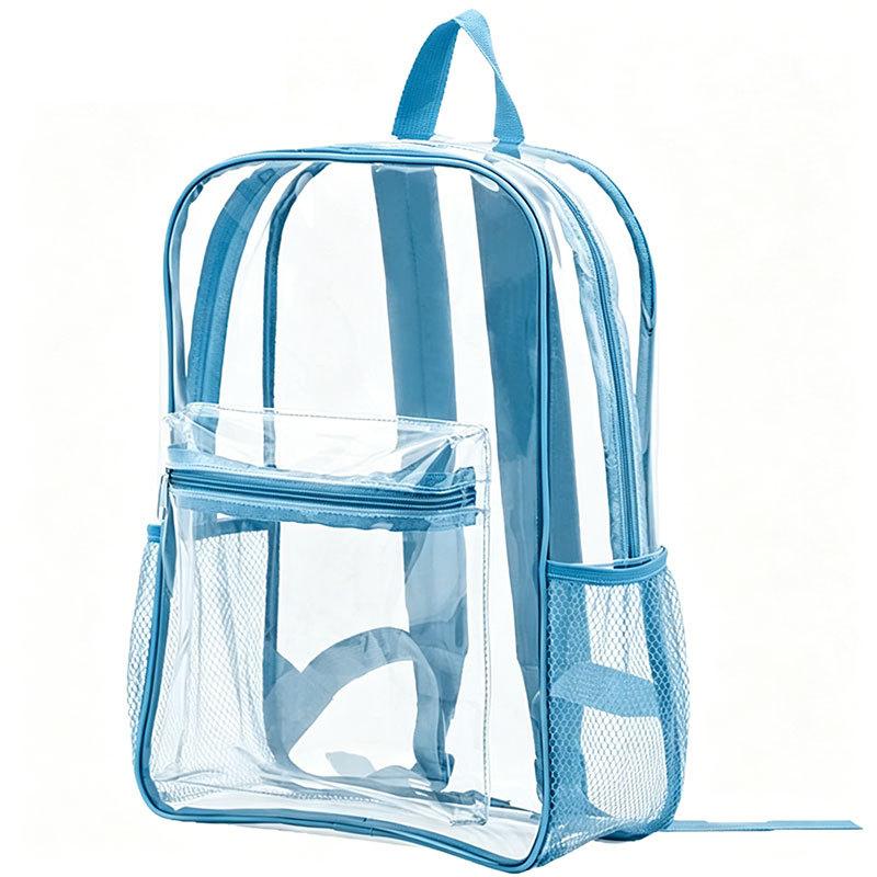 Transparent Backpack, Travel Waterproof Pvc Storage Bag, Backpack Large Capacity Thickened Student Schoolbag