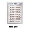 DIY Brown Lash Clusters Cat Eye Style Individual Lashes Women Eye Lashes  Eyelash Extension