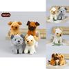 Adorable Husky Plush Toy Realistic Dog Stuffed Animal Cute Puppy Doll Keychain