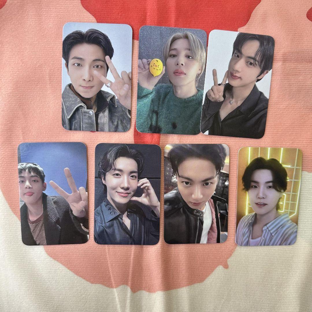 

[USED] BTS 2025 12th Anniversary FESTA ARMY ZONE All 7 Trading Cards
