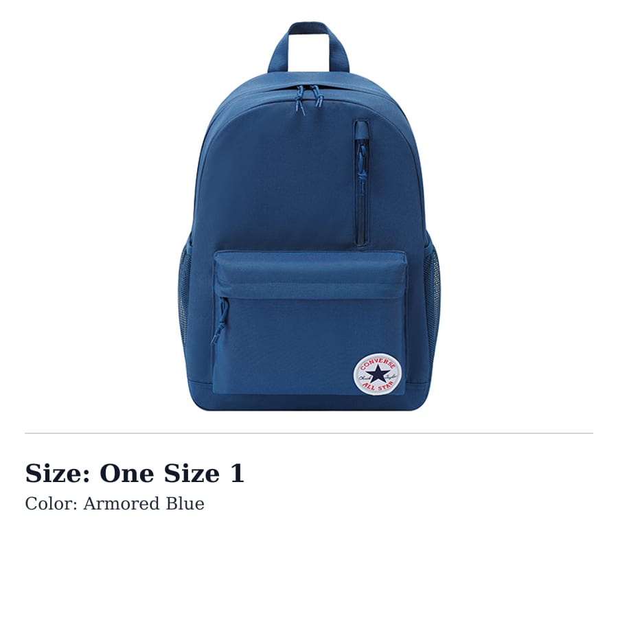 Converse Polyester Backpack Regular Unisex Armor Blue CV2443021PS-007