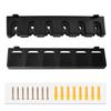 Horizontal Rod Rack,Fishing Rod Stand,Soft Wear-Resistant Rod Rests Holders,Vertical Rod Holder Secure Storage For 6 Fishing Rod