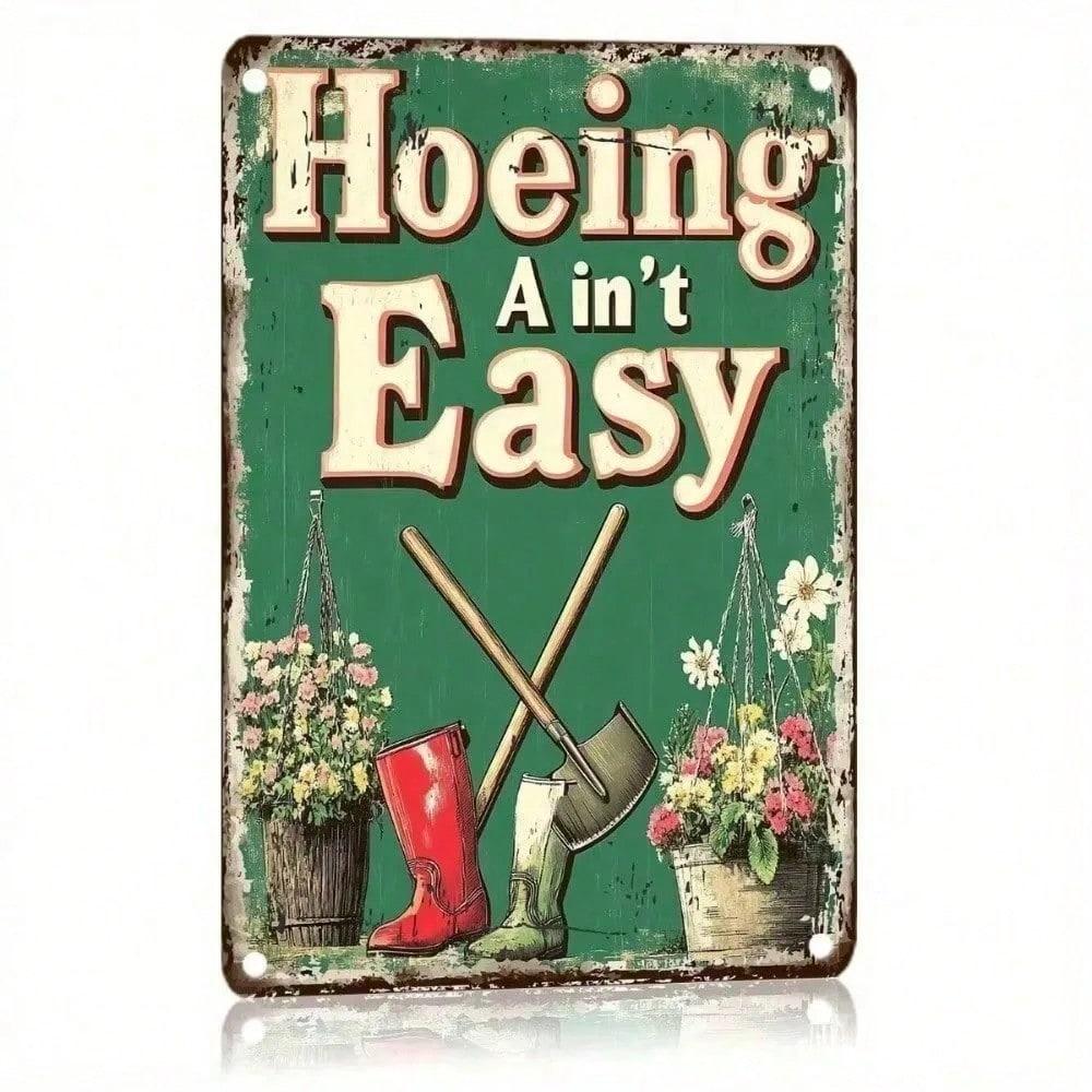 Vintage Tin Metal Sign Rustic Farmhouse Wall Art Retro Decor 8x12 Inch Iron Plaque For Bar Cafe Garage