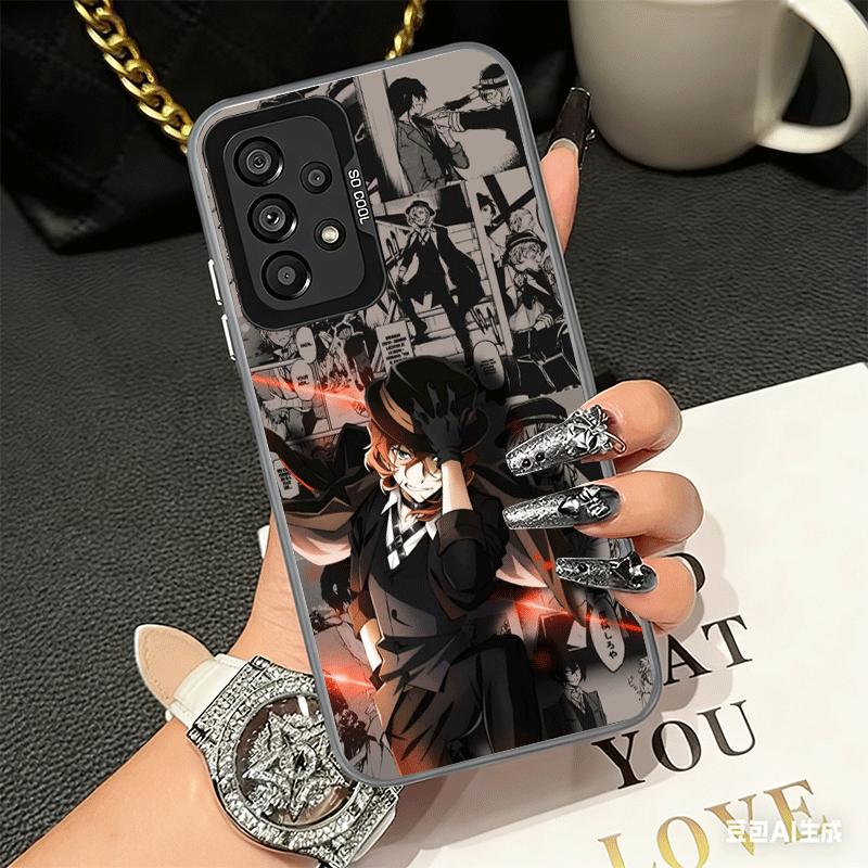 Bungo Stray Dogs Manga Soft Phone Case for Samsung A17 A16 A15 A14 A13 A57 A56 A55 A54 A53 A37 A36 A35 A34 A33 A26 A25 A24 A23 A