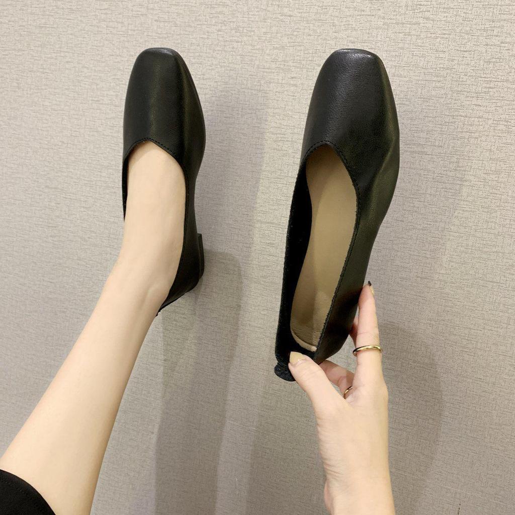 2025 Women's Soft Leather Moccasins - Versatile Flat Shoes for Spring & Autumn